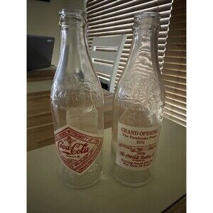 2 1976 Coca Cola Grand Open Bottle Pembroke Plant Miami S FL 250 year America